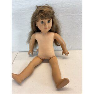 American Girl "SAMANTHA" Doll Tan‎ Body Blue Eyes brown hair bangs 2013